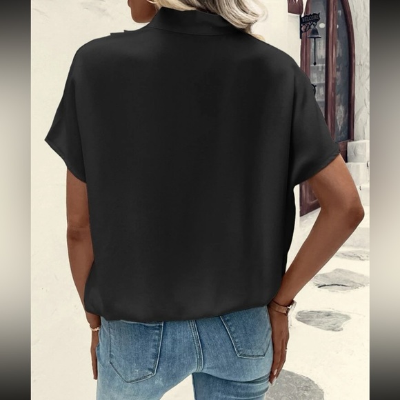 Boho batwing sleeve wrap blouse - Picture 6 of 11